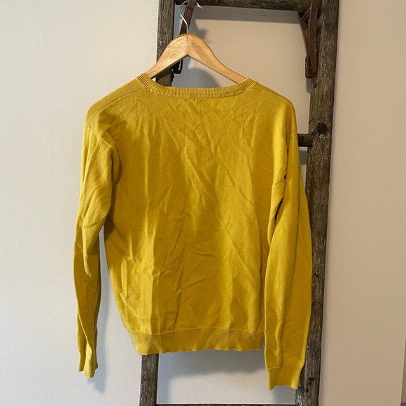 Sundance Mustard Yellow Create Dreams Floral Embroidered Cardigan - Picture 5 of 7